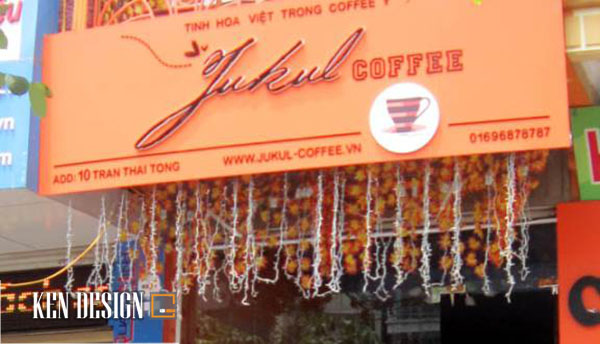 thiết kế quán cafe Jukul